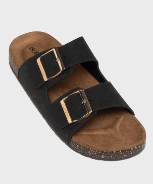 Sandales double bride avec semelle anatomique femme - Isotoner vue5 - ISOTONER - GEMO
