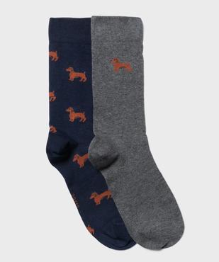 Coffret chaussettes en coton homme vue1 - GEMO(HOMWR HOM) - GEMO