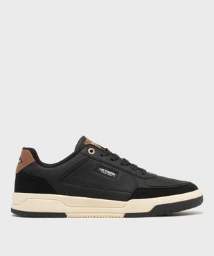 Baskets basses unies à lacets homme - Lee Cooper vue1 - LEE COOPER - GEMO