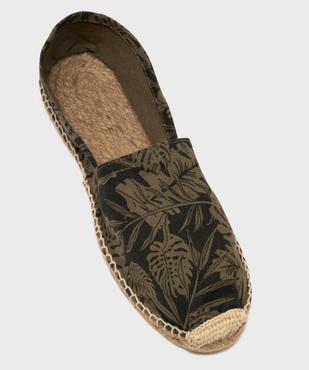 Espadrilles classiques en coton et corde homme vue5 - GEMO (PLAGE) - GEMO