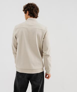 Sweat col camionneur homme - Kensington vue3 - KENSINGTON - GEMO