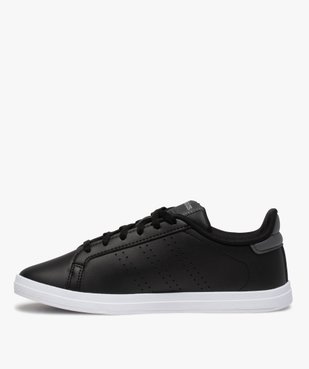 Tennis femme unies à lacets – Adidas Courtpoint vue3 - ADIDAS - GEMO