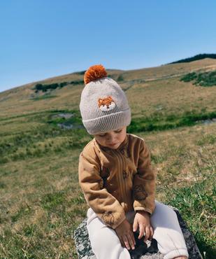 Sweat polaire zippé imprimé bébé garçon vue4 - GEMO(BEBE DEBT) - GEMO