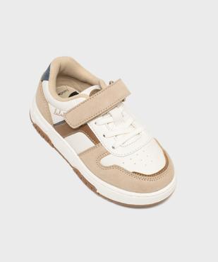 Baskets tricolores à scratch garçon - LuluCastagnette vue5 - LULUCASTAGNETTE - GEMO