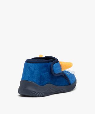 Chaussons garçon bottillons en velours monstre vue4 - GEMO (ENFANT) - GEMO