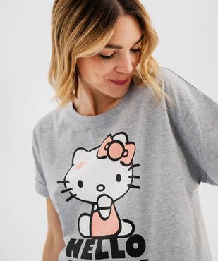 Pykashort en jersey imprimé femme - Hello Kitty vue4 - HELLO KITTY - GEMO