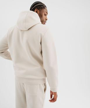 Sweat à capuche en molleton doux homme vue3 - GEMO 4G HOMME - GEMO