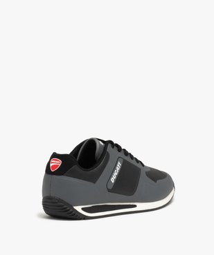 Baskets homme bicolores à lacets – Ducati New Split vue4 - DUCATI - GEMO