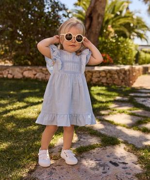 Robe de cérémonie à volants bébé fille - LuluCastagnette vue5 - LULUCASTAGNETTE - GEMO