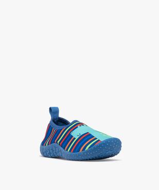Chaussures aquatiques souples et légères garçon vue2 - GEMO (PLAGE) - GEMO