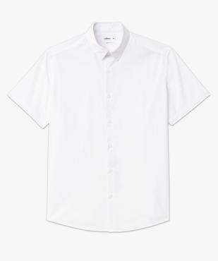 Chemise homme à manches courtes coupe Regular - Repassage facile vue4 - GEMO (HOMME) - GEMO