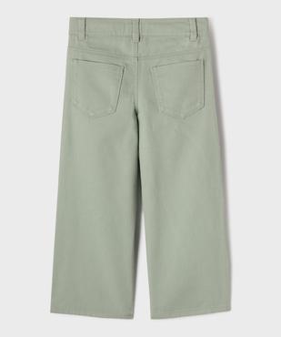 Pantalon Wide Leg avec taille ajustable fille vue3 - GEMO 4G FILLE - GEMO