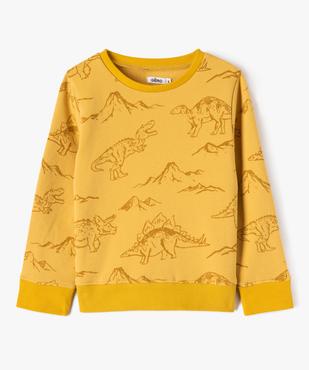 Sweat molletonné avec motifs dinosaures garçon vue2 - PREMIER PRIX BY GEMO - GEMO