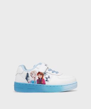 Baskets à scratch avec motif Reine des Neiges fille - Disney vue1 - REINE DES NEIGE - GEMO