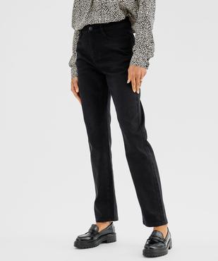 Jean Regular taille haute femme vue5 - GEMO(FEMME PAP) - GEMO