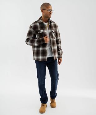 Tee-shirt à manches courtes et col V homme vue11 - GEMO 4G HOMME - GEMO