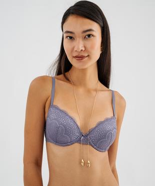 Soutien-gorge corbeille en dentelle à armatures vue7 - GEMO(HOMWR FEM) - GEMO