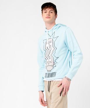 Sweat homme à capuche en molleton doux - Rick & Morty vue1 - RICK ET MORTY - GEMO