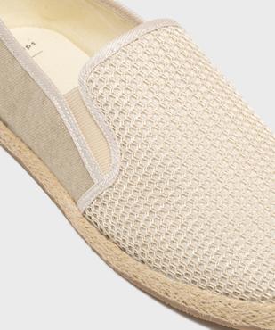 Slippers en toile homme - Urban Steps vue6 - URBAN STEPS - GEMO