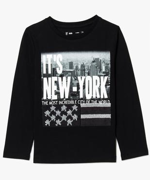 Tee-shirt manches longues avec sequins magiques vue2 - GEMO (ENFANT) - GEMO
