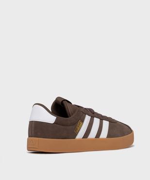 Baskets basses dessus cuir VL Court 3.0 homme - Adidas vue4 - ADIDAS - GEMO