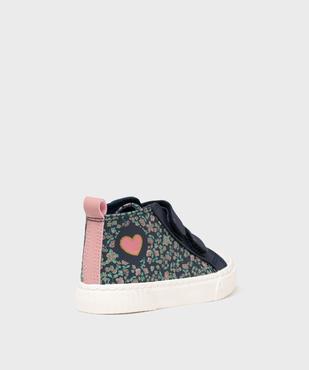 Baskets montantes en toile enduite à motifs fleuris fille - Lovely Wings vue5 - LOVELY WINGS GEMO FOR GOOD - GEMO