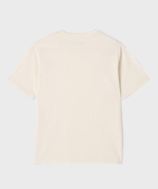 Tee-shirt en jersey de coton imprimé garçon vue3 - GEMO 4G GARCON - GEMO