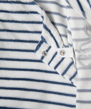 Pyjama velours 2 pièces bébé garçon - LuluCastagnette vue4 - LULU CASTAGNETTE GEMO FOR GOOD - GEMO