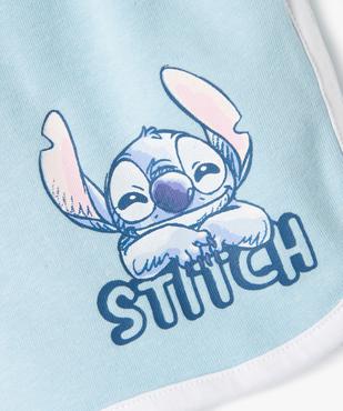 Short en molleton bouclette imprimé fille - Stitch vue2 - LILO & STITCH - GEMO