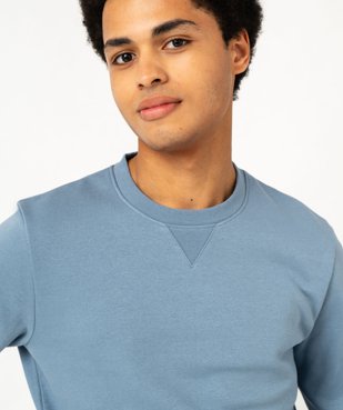 Sweat avec intérieur molletonné homme vue2 - GEMO 4G HOMME - GEMO