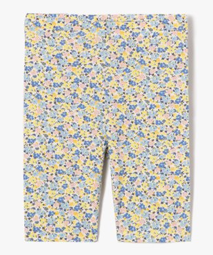 Leggings fille coupe courte à motifs fleuris vue1 - GEMO (ENFANT) - GEMO