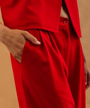 Pantalon fluide Wide leg femme vue3 - GEMO(FEMME PAP) - GEMO