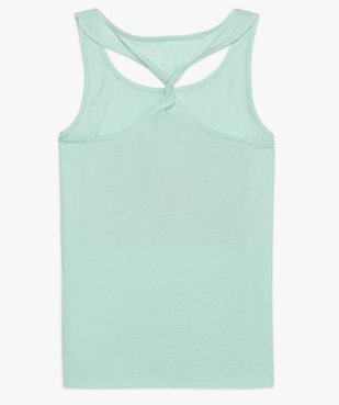 Débardeur fille dos nageur vrillé original vue2 - GEMO (JUNIOR) - GEMO
