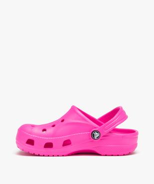 Sabots souples fille unis avec perforations Baya - Crocs vue3 - CROCS - GEMO