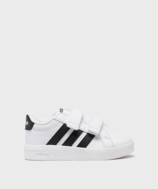 Baskets Grand Court 3.0 à scratch enfant - Adidas vue1 - ADIDAS - GEMO