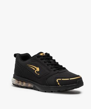 Baskets homme bicolores semelle à bulle d’air – Airness vue2 - AIRNESS - GEMO