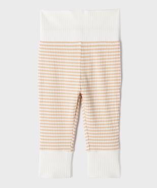 Ensemble naissance évolutif 3 pièces bébé : body, pantalon, bonnet vue3 - GEMO 4G BEBE - GEMO