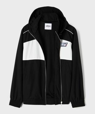 Blouson coupe-vent imperméable à capuche garçon vue2 - GEMO (JUNIOR) - GEMO