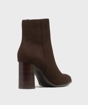 Boots à talon femme - FOLLOW ME vue4 - FOLLOW ME - GEMO