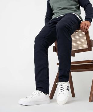 Baskets homme unies à détails contrastants – US Polo Assn vue6 - US POLO - GEMO