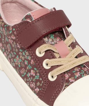 Tennis en toile enduite à motifs fleuris fille - Lovely Wings vue6 - LOVELY WINGS GEMO FOR GOOD - GEMO