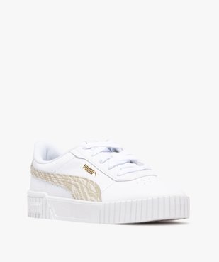Baskets à semelle épaisse Carina Zebra fille - Puma vue2 - PUMA - GEMO