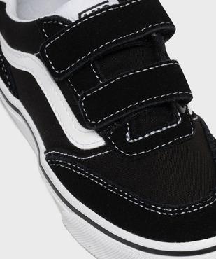 Baskets basses à scratch en toile et suédine fille - Vans vue6 - VANS - GEMO