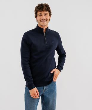 Sweat col camionneur homme - Kensington vue2 - KENSINGTON - GEMO