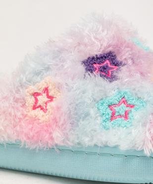 Chaussons mules fourrés à motifs étoiles fille - Catimini vue6 - CATIMINI - GEMO