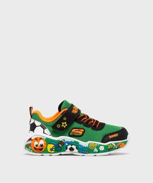 Baskets running Play Scene fermeture scratch garçon - Skechers vue1 - SKECHERS - GEMO