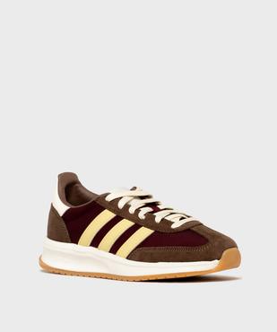 Baskets basses en cuir Run 70s 2.0 femme - Adidas vue2 - ADIDAS - GEMO