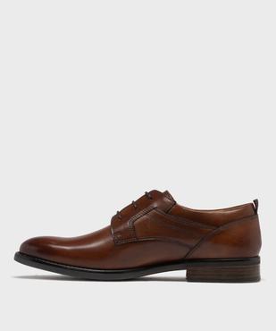 Derbies classiques en cuir homme - Pierre Cardin vue3 - PIERRE CARDIN D - GEMO