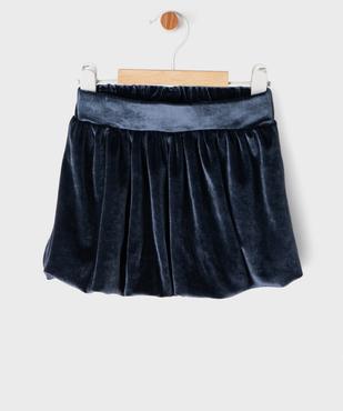 Jupe ballon en velours bébé fille vue1 - GEMO(BEBE DEBT) - GEMO