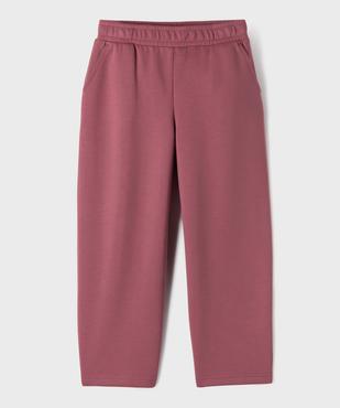 Pantalon de jogging fluide fille vue2 - GEMO (ENFANT) - GEMO